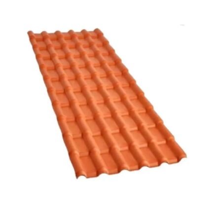 Telha Plan Colonial PVC 6 Ondas Terracota Afort