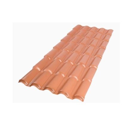Telha Colonial PVC 5 Ondas Terracota Afort - Imagem 3