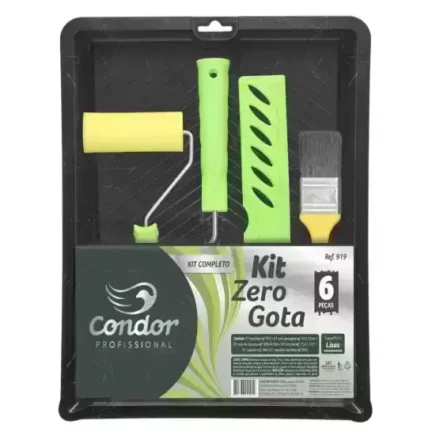Kit Pintura Zero Gota 6 pçs Condor -  REF 919 - Imagem 2