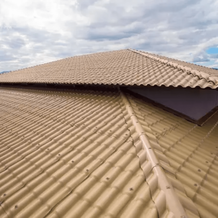Telha Plan Colonial PVC 6 Ondas Marfim Afort - Imagem 3