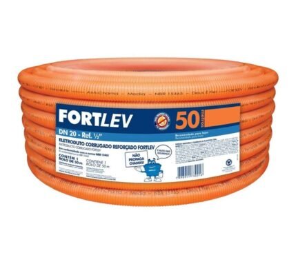 Eletroduto Corrugado Reforçado Fortlev