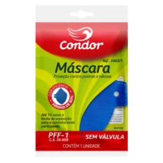Máscara de Proteção Sem Válvula REF 3003/1 Condor