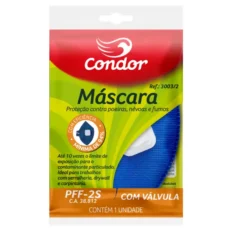 Máscara de Proteção Com Válvula REF 3003/2 Condor